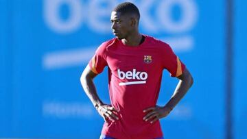 Dembélé avanza en su recuperación: ya toca balón