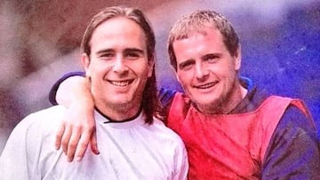 Rozental recordó su época con Gascoigne: "Usaba los cepillos de dientes de sus compañeros"