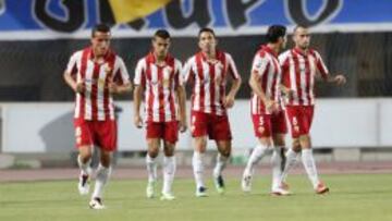Jugadores del Almería