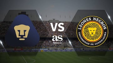 Pumas - Leones Negros en vivo: Copa MX, jornada 6