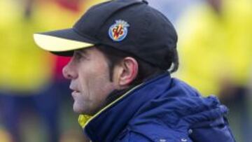 Marcelino, en un entrenamiento.