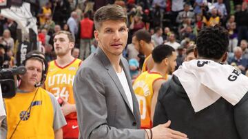 Kyle Korver, durante un partido