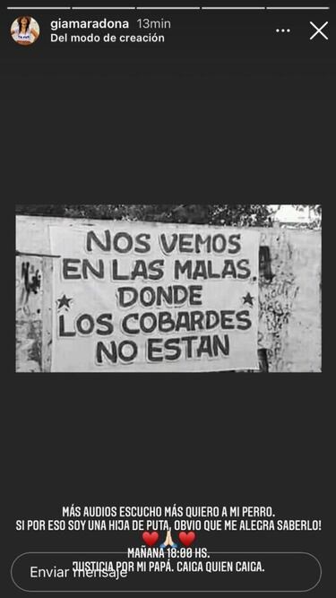 Hermana de Diego Maradona: "Vamos a hablar cuando dejen de hacer circo mis sobrinas"