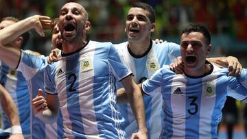 Argentina, finalista del Mundial de F&uacute;tsal