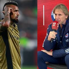 A Gareca le preguntamos por el nivel de Vidal en Colo Colo y su respuesta es contundente