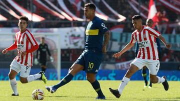 Boca con los colombianos pierde ante Estudiantes