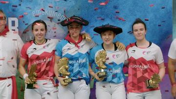 Zabaleta-Gaminde, campeonas con mucho futuro... y presente