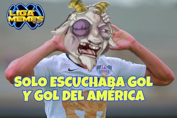 Los memes de la semifinal entre América y Pumas