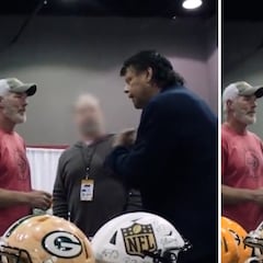 Mark Gastineau confronts Brett Favre over controversial Michael Strahan sack record