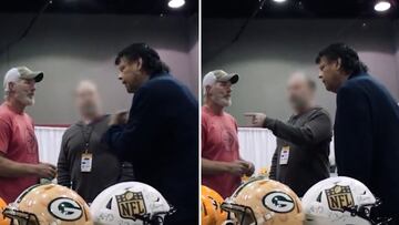 Mark Gastineau confronts Brett Favre over controversial Michael Strahan sack record