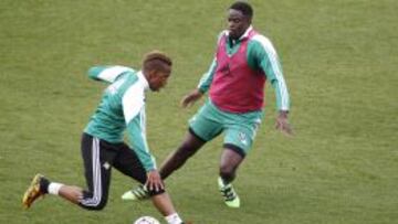 Musonda, con N&#039;Diaye. 