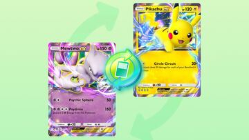 pokemon tcg pocket intercambio cartas
