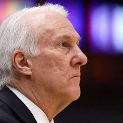 Popovich entra en el top-3 de entrenadores con más victorias