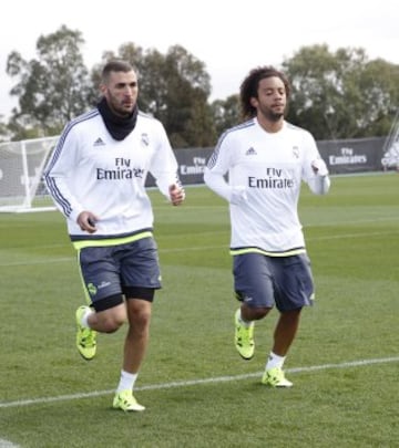 Benzema y Marcelo