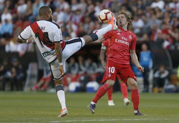 Bebé y Modric.