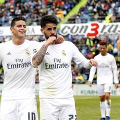 James, uno de los dilemas de Zidane en el Real Madrid