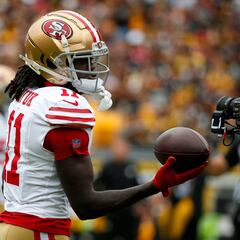 Steelers a nada de firmar al receptor abierto Brandon Aiyuk