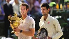 CAMPE&Oacute;N. Murray se impuso a Djokovic en la final de 2013.
 