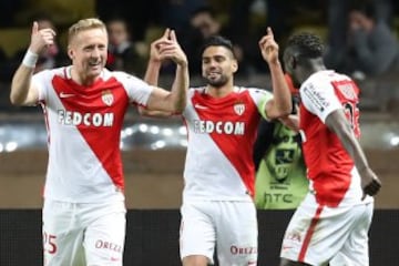 Durante la Ligue 1 esta temporada Falcao solo perdió dos partidos