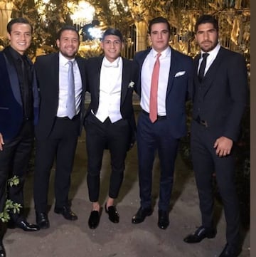 Invitados destacados en la boda de Alan Pulido