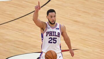 Ben Simmons, con los Sixers.