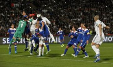 16/12/2014. FIFA World Club Cup semi final. Real Madrid-Cruz Azul. 1-0. Sergio Ramos opens the scoring as part of a 4-0 win.