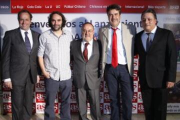 Juan Cantón, Carlos Costas (director de ADN radio), Alfredo Relaño, Rodrigo Hernández, director de deportes de ADN radio y Columnista de AS) y Leopoldo Iturra.







































