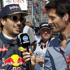Webber: "Ricciardo es el piloto más en forma, se recuperará"
