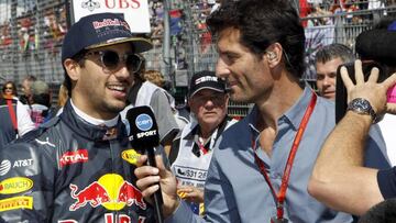 Ricciardo y Webber.