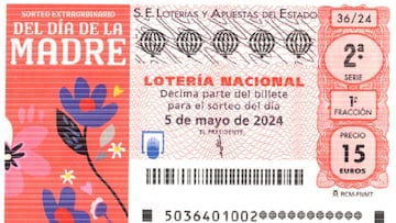Comprobar Lotería Nacional: resultados del sorteo del Día de la Madre hoy, domingo 5 de mayo