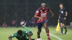 Andrés Ibargüen en partido de Independiente Medellín en Liga BetPlay.