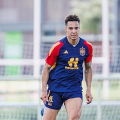 Rodrigo Moreno no termina la sesión