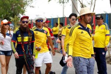 ¡Vamos Colombia! La Selección recibe el apoyo de Barranquilla