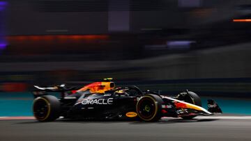 Formula One F1 - Abu Dhabi Grand Prix - Yas Marina Circuit, Abu Dhabi, United Arab Emirates - December 6, 2024 Red Bull's Sergio Perez during practice REUTERS/Hamad I Mohammed