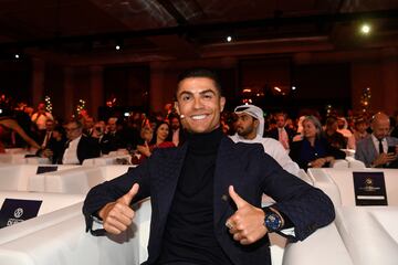 Cristiano Ronado, máximo goleador de 2023 aprovechó para pronunciarse sobre la Champions, sus favoritos y la comparativa de la Saudi Pro League y la Ligue1.