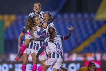 La final de la Liga MX Femenil entre Tigres y Rayadas, en imágenes