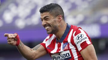 22/05/21 PARTIDO PRIMERA DIVISION 
 VALLADOLID - ATLETICO DE MADRID 
 ALEGRIA GOL 1-2 LUIS SUAREZ 