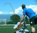 Novedad: el Atlético de Madrid prueba con un robot lanzapelotas