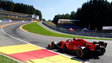 Leclerc despega en Eau Rouge