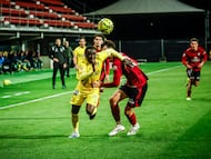 Yussi Diarra fue una de las novedades de Sergio González en su vuelta al banquillo del Cádiz CF.