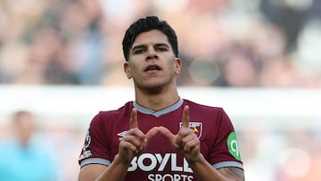 Mateus Fernandes, en el escaparate de Roberto Martínez