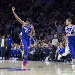 La fiesta sigue en Philly, Embiid: "Soy el mejor defensor NBA"