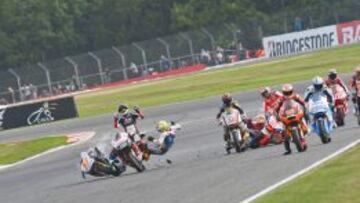 Caída del 'warm up' de M2.