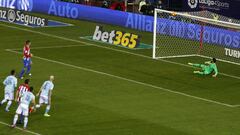 Atlético: el equipo que más penaltis falló en la liga