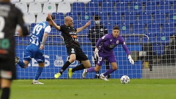 Partido Deportivo de La Coru&ntilde;a -  Ejido. Copa del Rey. expulsi&oacute;n granero, lucho