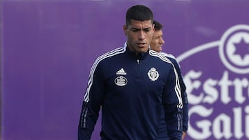 VALLADOLID, 16/09/21. PHOTOGENIC. ENTRENAMIENTO DEL REAL VALLADOLID. OLAZA