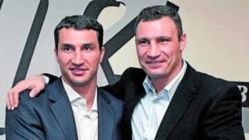 Vitali (izda) y Vladimir