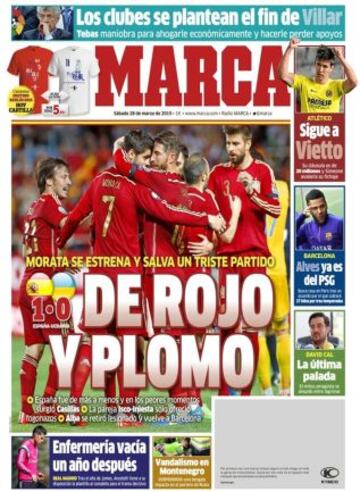 Portadas de la prensa deportiva