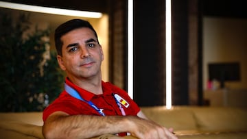 Francis Hernández, coordinador de las categorías inferiores de la Selección, posa para AS.