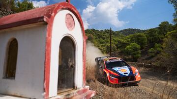2024 FIA World Rally Championship Round 10,
Rally Acropolis Greece 2024, 5-8 September 2024
Dani Sordo, Candido Carrera, Hyundai i20 N Rally1 Hybrid, Action during Day 2 of WRC Acropolis Rally 2024
Photographer: Romain Thuillier
Worldwide copyright: Hyundai Motorsport GmbH